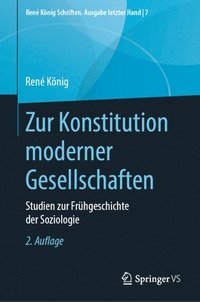 bokomslag Zur Konstitution moderner Gesellschaften