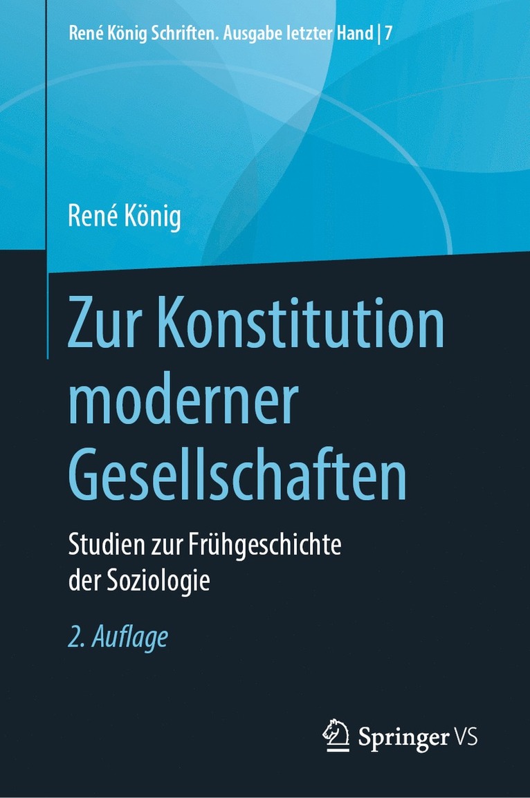 Zur Konstitution moderner Gesellschaften 1