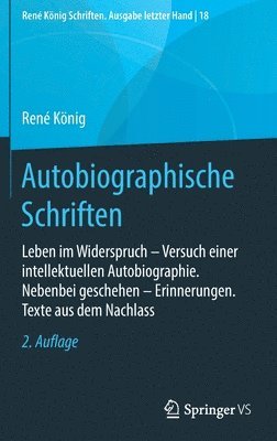 bokomslag Autobiographische Schriften