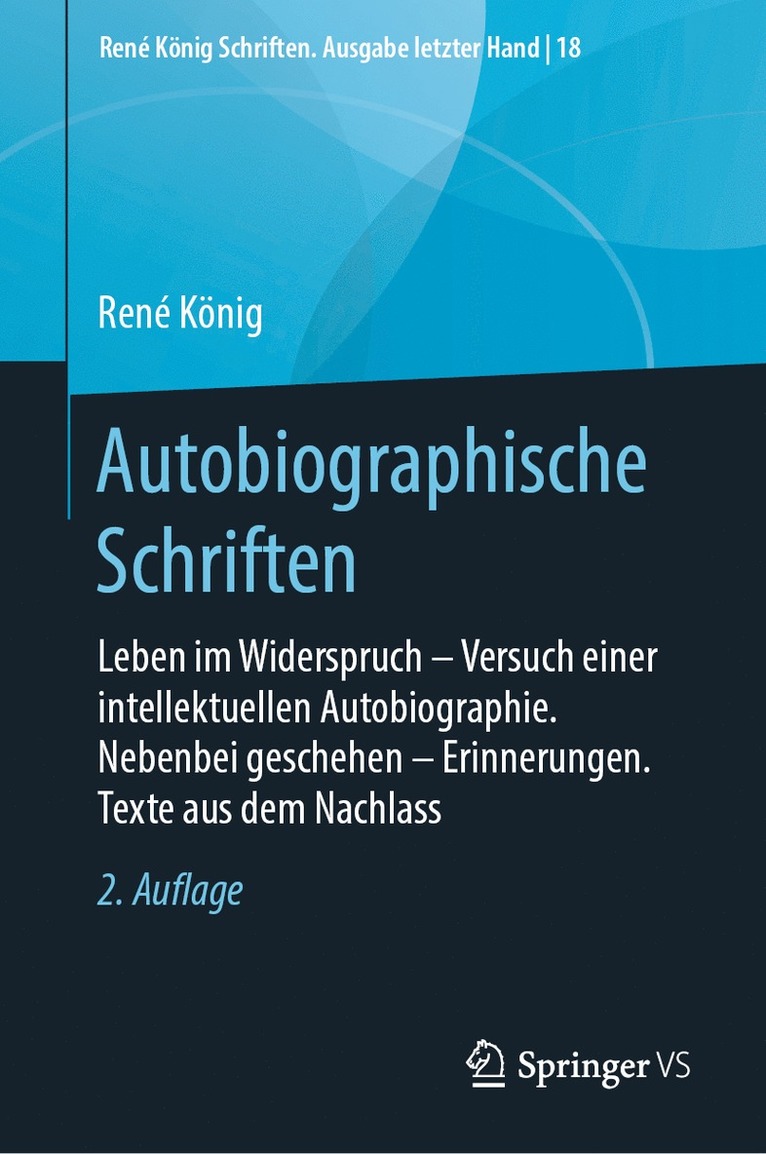 Autobiographische Schriften 1