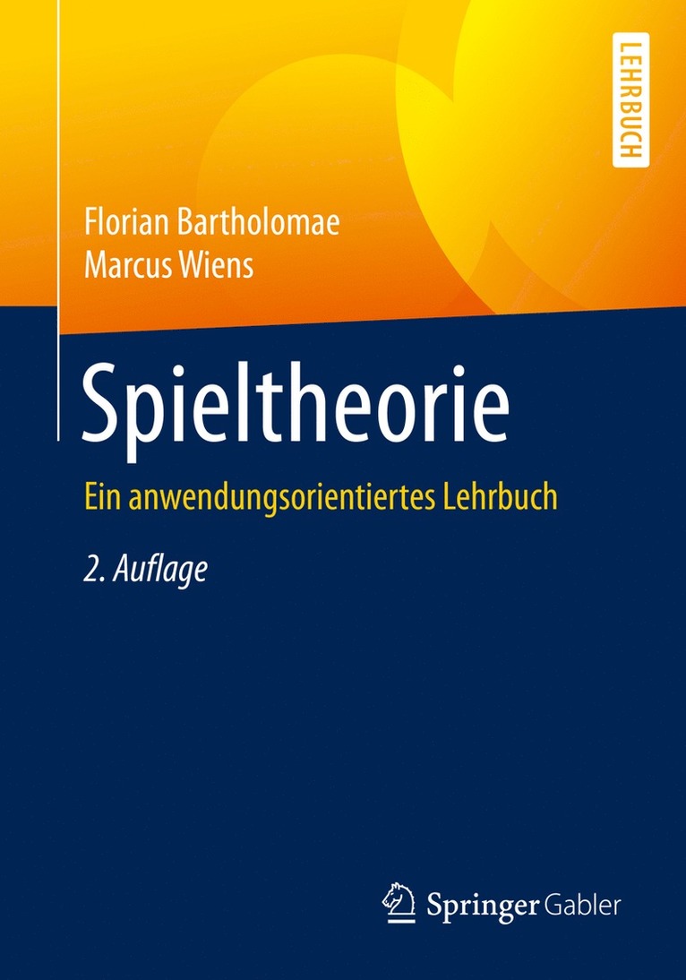 Spieltheorie 1