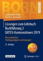 bokomslag Lösungen Zum Lehrbuch Buchführung 2 Datev-Kontenrahmen 2019: Mit Zusätzlichen Prüfungsaufgaben Und Lösungen