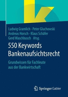550 Keywords Bankenaufsichtsrecht 1