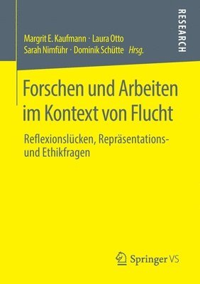 bokomslag Forschen und Arbeiten im Kontext von Flucht