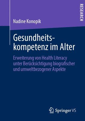 bokomslag Gesundheitskompetenz im Alter