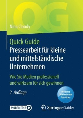 bokomslag Quick Guide Pressearbeit fur kleine und mittelstandische Unternehmen