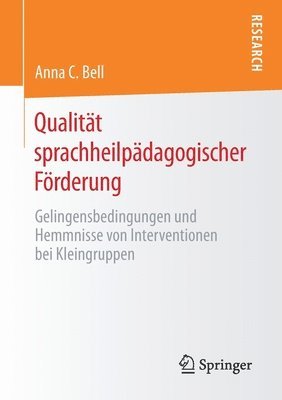 Qualitt sprachheilpdagogischer Frderung 1