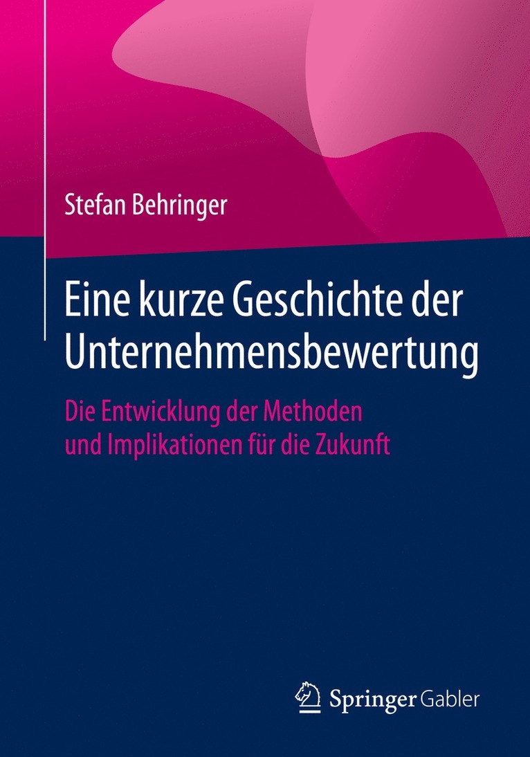 Eine kurze Geschichte der Unternehmensbewertung 1