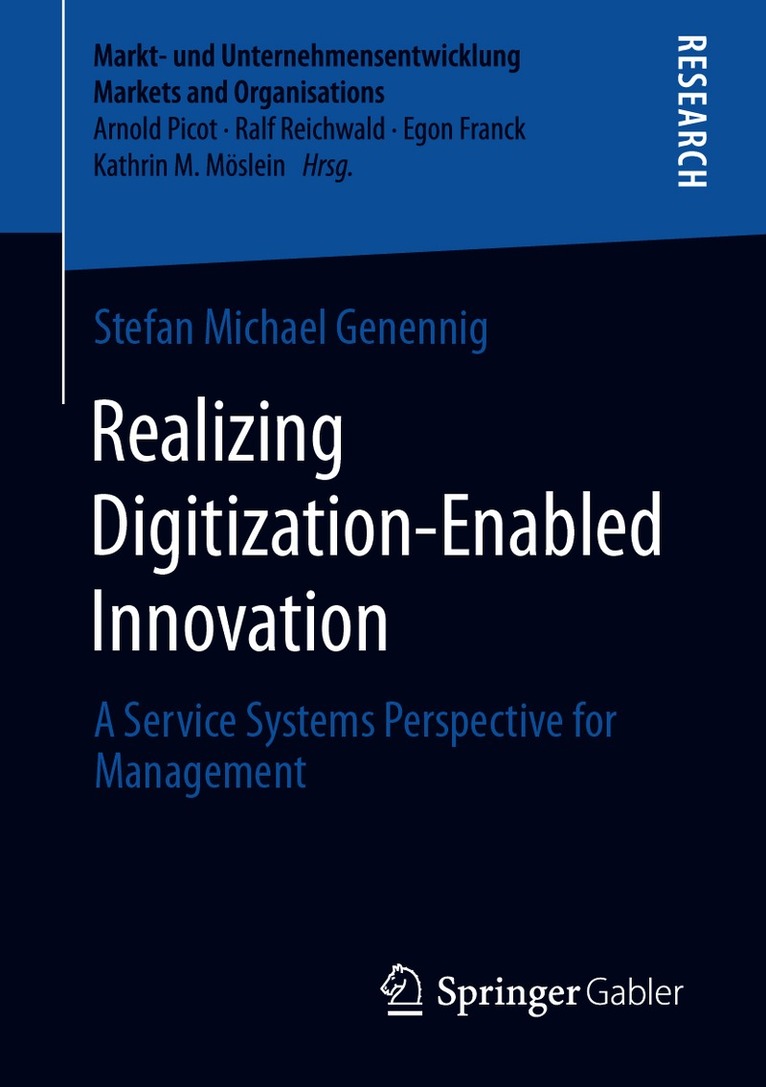 Stefan Michael Genennig - Realizing Digitization-Enabled Innovation, Häftad