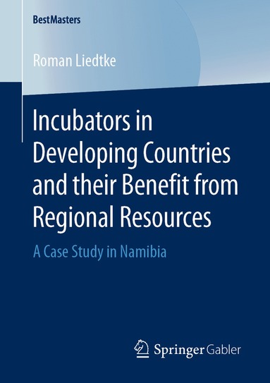 bokomslag Incubators in Developing Countries and their Benefit from Regional Resources