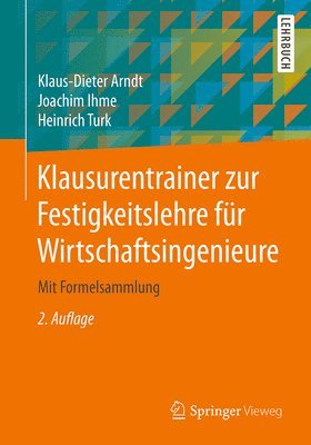 bokomslag Klausurentrainer zur Festigkeitslehre für Wirtschaftsingenieure