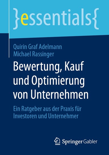 bokomslag Bewertung, Kauf und Optimierung von Unternehmen