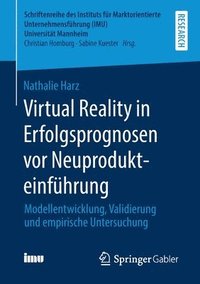 bokomslag Virtual Reality in Erfolgsprognosen vor Neuprodukteinfhrung