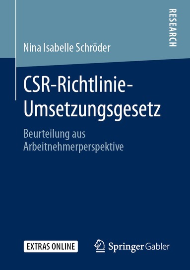 bokomslag CSR-Richtlinie-Umsetzungsgesetz