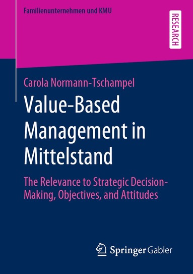 bokomslag Value-Based Management in Mittelstand