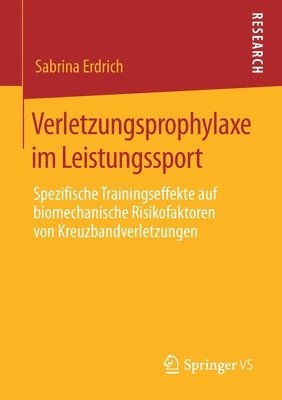 bokomslag Verletzungsprophylaxe im Leistungssport