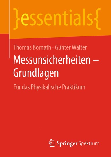bokomslag Messunsicherheiten - Grundlagen