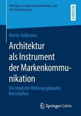 bokomslag Architektur als Instrument der Markenkommunikation