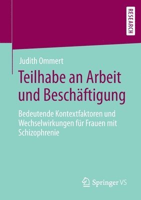 bokomslag Teilhabe an Arbeit und Beschftigung