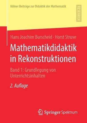 bokomslag Mathematikdidaktik in Rekonstruktionen