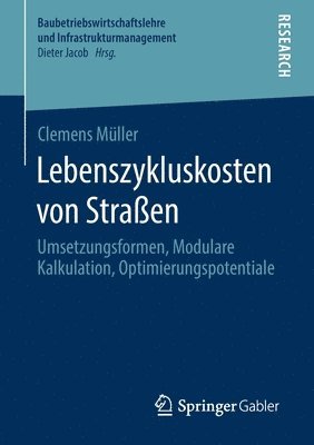 bokomslag Lebenszykluskosten von Straen