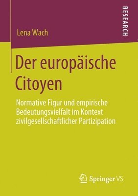 bokomslag Der europische Citoyen