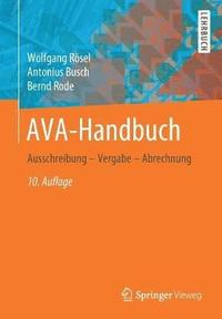 bokomslag AVA-Handbuch