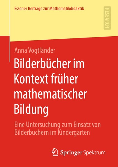 Anna Vogtländer - Bilderbücher im Kontext früher mathematischer Bildung, Häftad