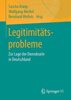 Sascha Kneip, Wolfgang Merkel, Bernhard Weßels - Legitimitätsprobleme, Häftad