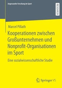 bokomslag Kooperationen zwischen Grounternehmen und Nonprofit-Organisationen im Sport