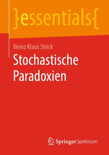 bokomslag Stochastische Paradoxien