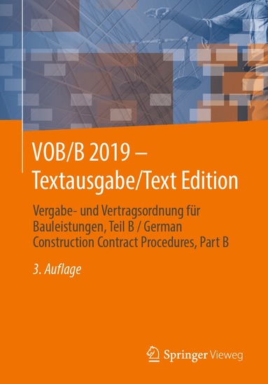 bokomslag VOB/B 2019 - Textausgabe/Text Edition