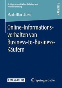 bokomslag Online-Informationsverhalten von Business-to-Business-Kufern