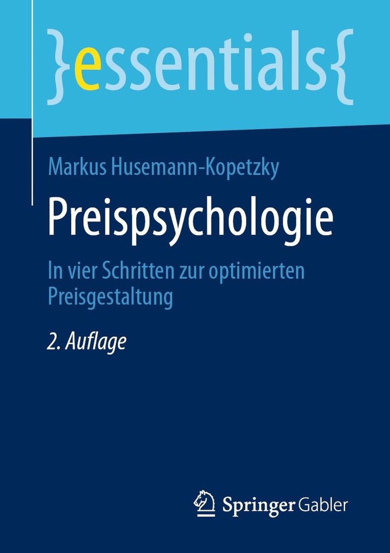 Markus Husemann-Kopetzky - Preispsychologie, Häftad
