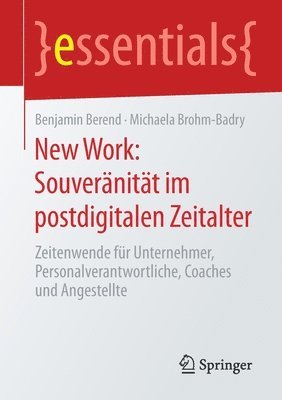 bokomslag New Work: Souveränität im postdigitalen Zeitalter