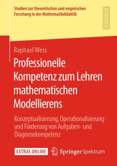 bokomslag Professionelle Kompetenz zum Lehren mathematischen Modellierens