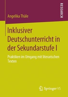 bokomslag Inklusiver Deutschunterricht in der Sekundarstufe I