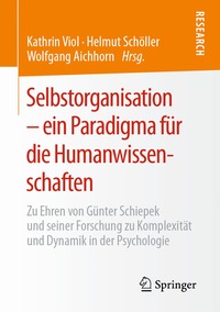 bokomslag Selbstorganisation - ein Paradigma für die Humanwissenschaften
