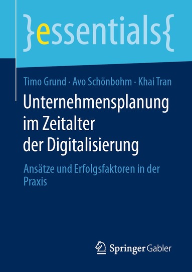 bokomslag Unternehmensplanung im Zeitalter der Digitalisierung