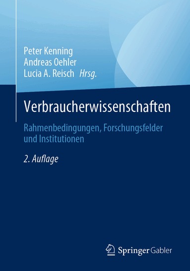Peter Kenning, Andreas Oehler, Lucia A. Reisch - Verbraucherwissenschaften, Häftad
