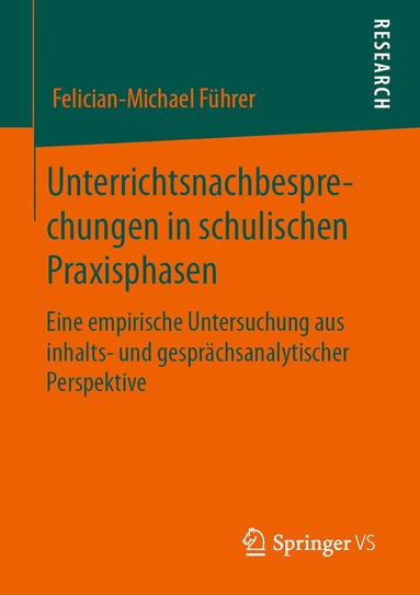 bokomslag Unterrichtsnachbesprechungen in schulischen Praxisphasen