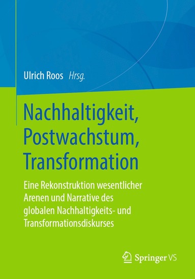 bokomslag Nachhaltigkeit, Postwachstum, Transformation