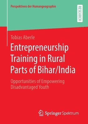 Entrepreneurship Training in Rural Parts of Bihar/India 1