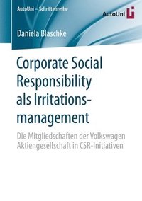 bokomslag Corporate Social Responsibility als Irritationsmanagement