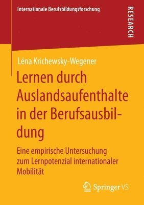 Lernen durch Auslandsaufenthalte in der Berufsausbildung 1