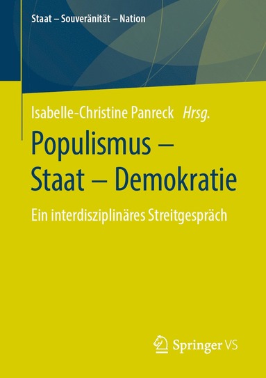 bokomslag Populismus  Staat  Demokratie