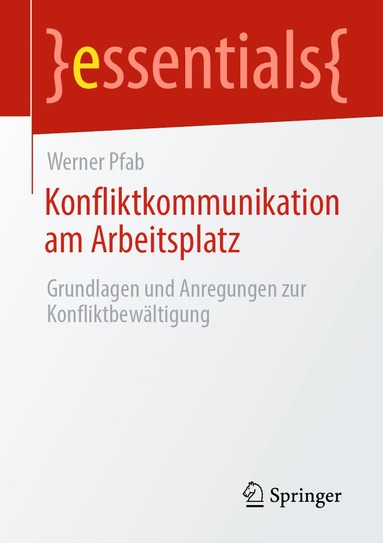 bokomslag Konfliktkommunikation am Arbeitsplatz