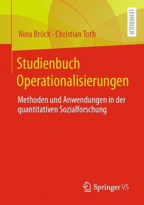 bokomslag Studienbuch Operationalisierungen