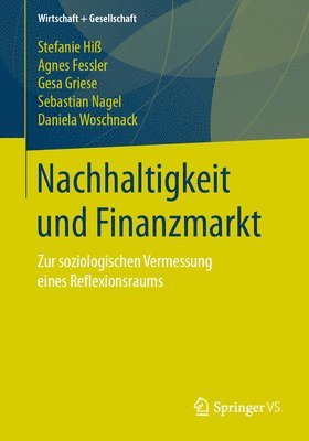 bokomslag Nachhaltigkeit und Finanzmarkt