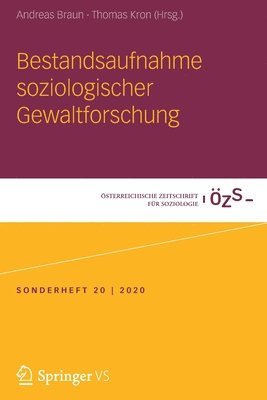 bokomslag Bestandsaufnahme soziologischer Gewaltforschung